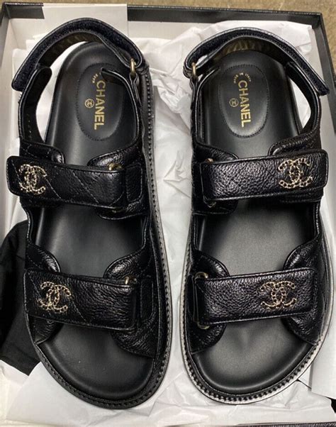 femme chanel chaussure|women Chanel sandals 2022.